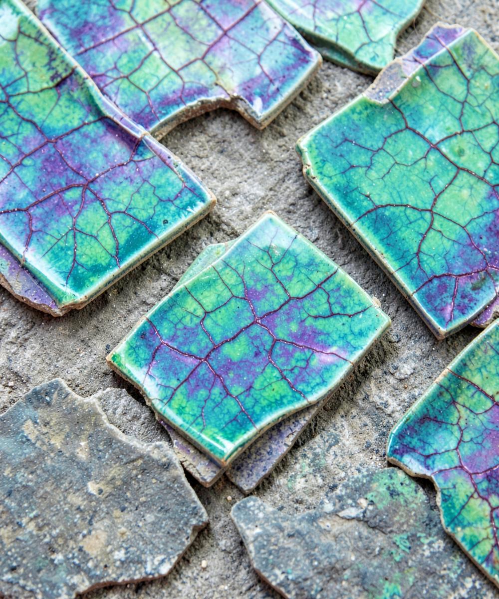Northern Lights — Glaze study · working selection